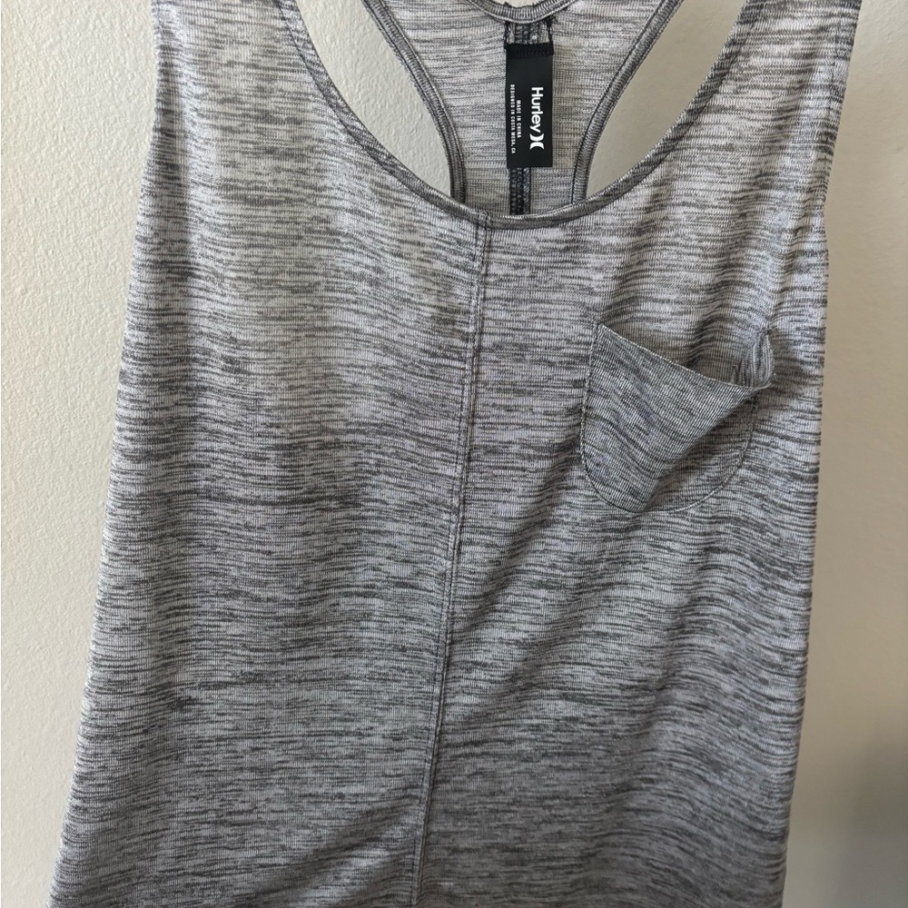 Hurley Heather Gray Women's Tank Top